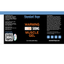 CBD Warming Muscle Gel Pump 500mg