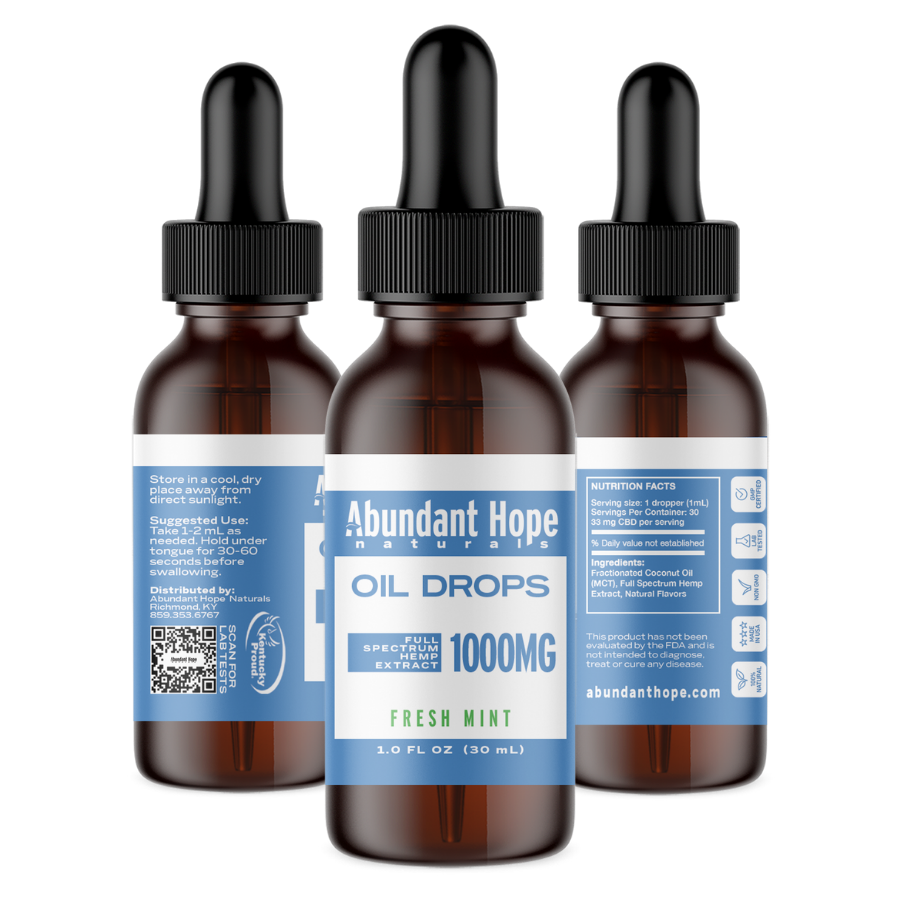 1000mg Full Spectrum CBD Oil