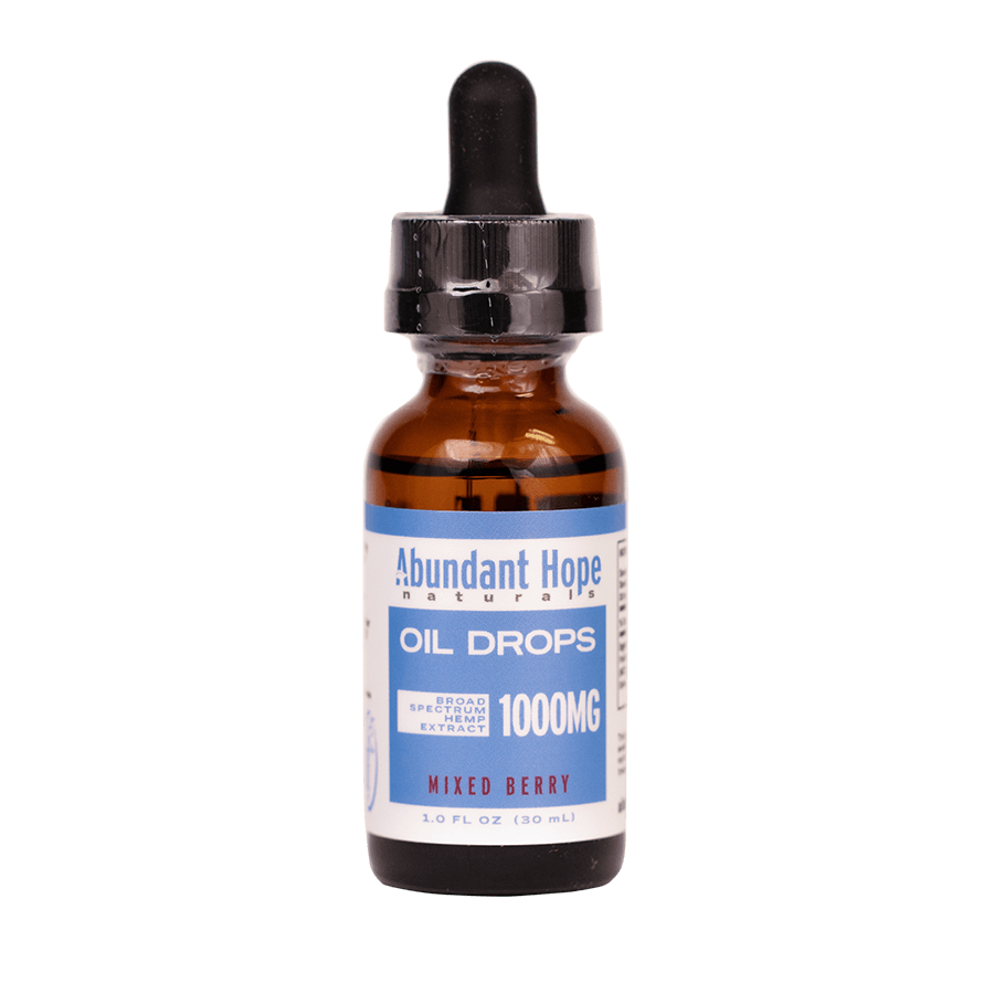 1000mg Broad Spectrum CBD Oil - Abundant Hope Naturals Richmond KY