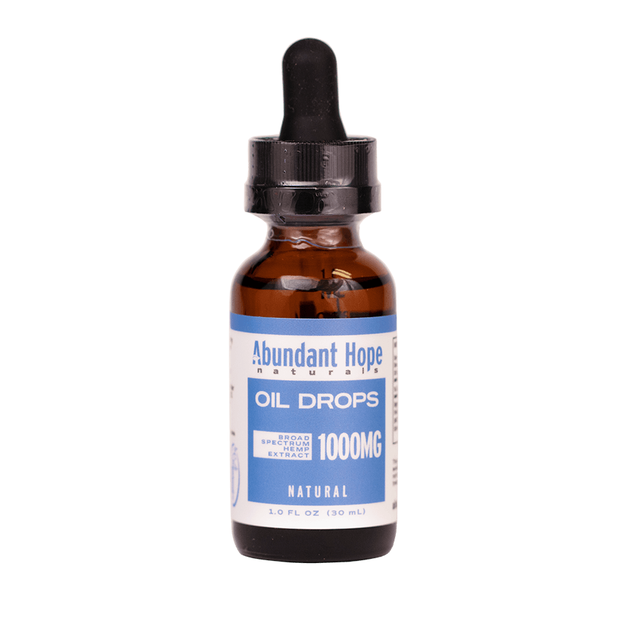 1000mg Broad Spectrum CBD Oil - Abundant Hope Naturals Richmond KY