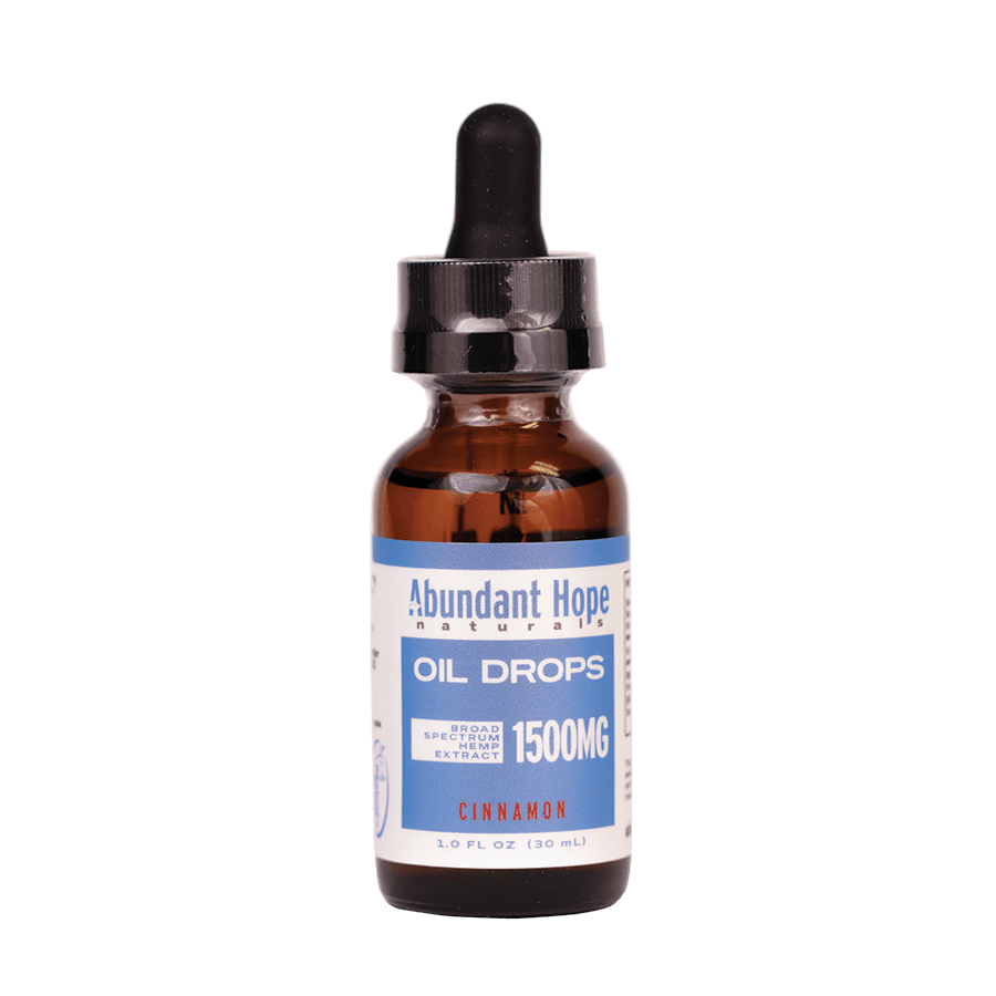 1500mg Broad Spectrum CBD Oil - Abundant Hope Naturals Richmond KY