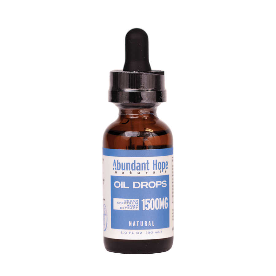 1500mg Broad Spectrum CBD Oil - Abundant Hope Naturals Richmond KY