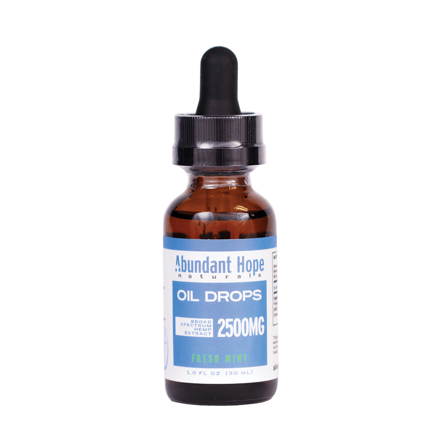 2500mg Broad Spectrum CBD Oil - Abundant Hope Naturals Richmond KY