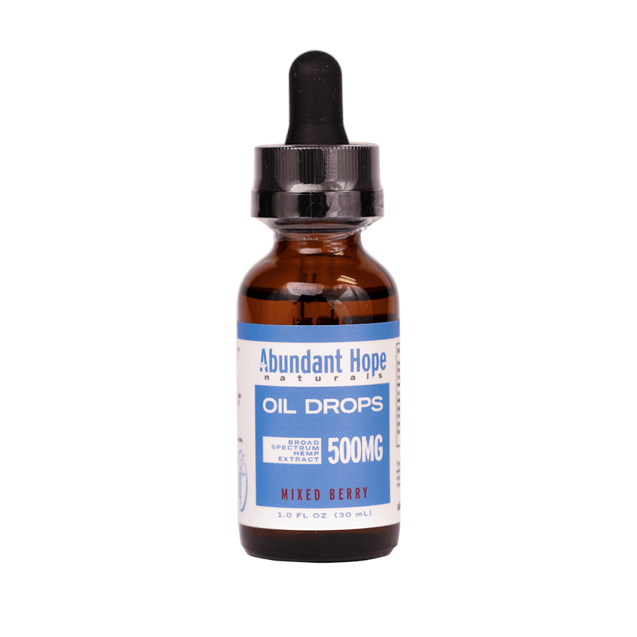 500mg Broad Spectrum CBD Oil - Abundant Hope Naturals Richmond KY