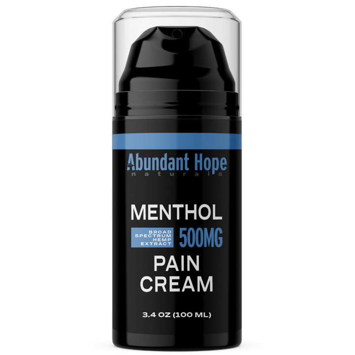 CBD Menthol Pain Cream Pump