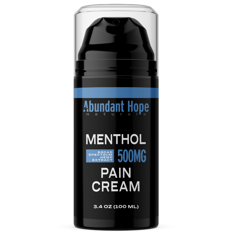 CBD Menthol Pain Cream Pump