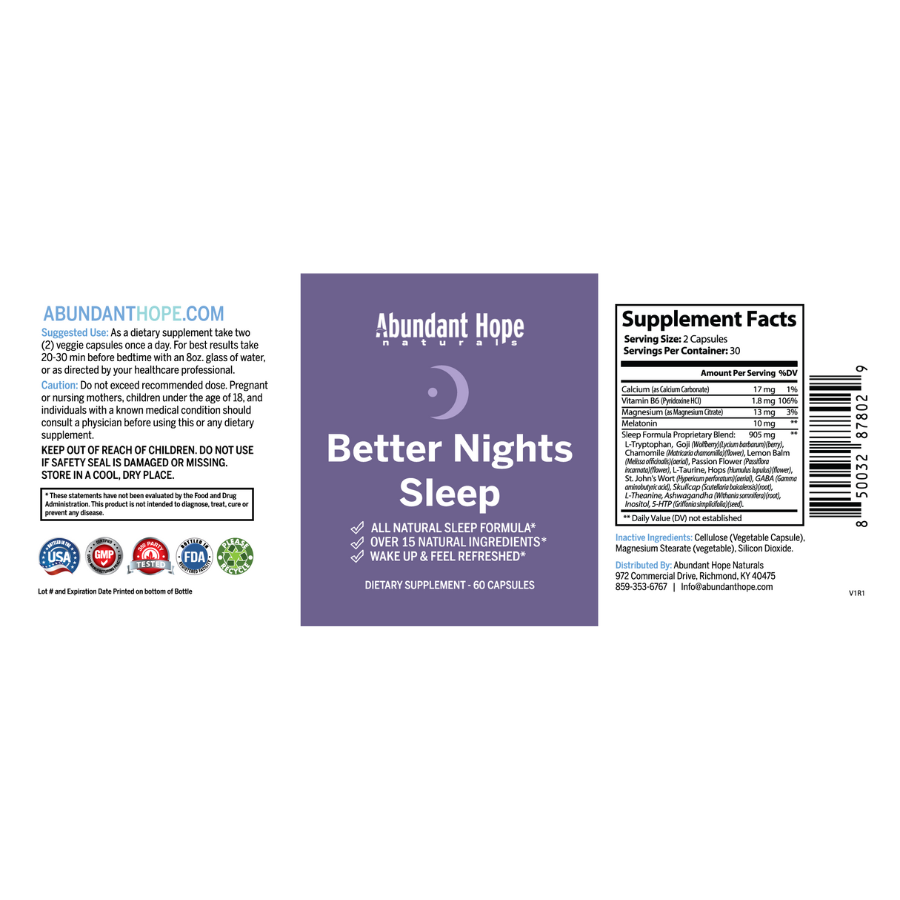 Better Nights Sleep
